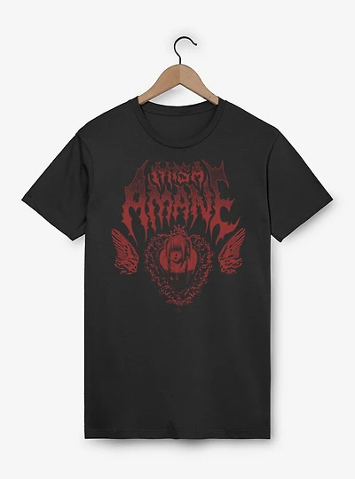 Death Note Misa Heavy Metal Font T-Shirt