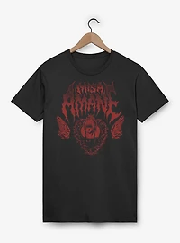 Death Note Misa Heavy Metal Font T-Shirt