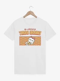 Dandadan Turbo Granny Lounging Cat Limited Color T-Shirt