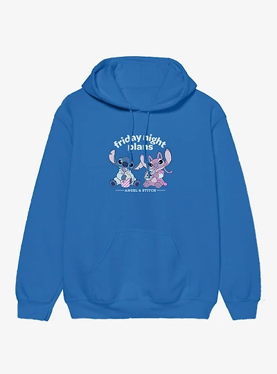 Disney Lilo & Stitch Friday Night Plans With Angel Hoodie
