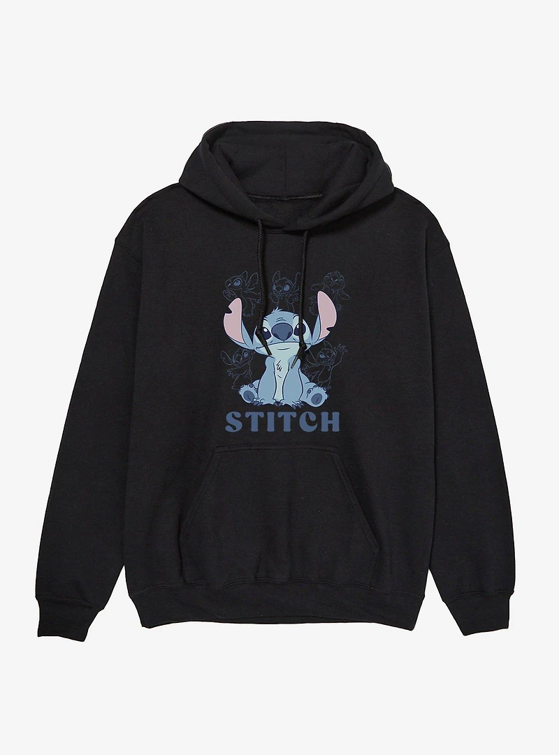 Disney Lilo & Stitch And Stencil Lines Hoodie