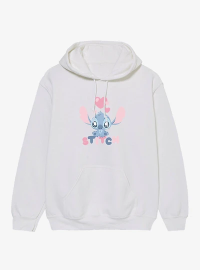 Disney Lilo & Stitch Hearts Chibi Hoodie