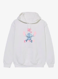 Disney Lilo & Stitch Hearts Chibi Hoodie