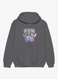 Disney Lilo & Stitch And Angel Glowing Friend Hug Hoodie