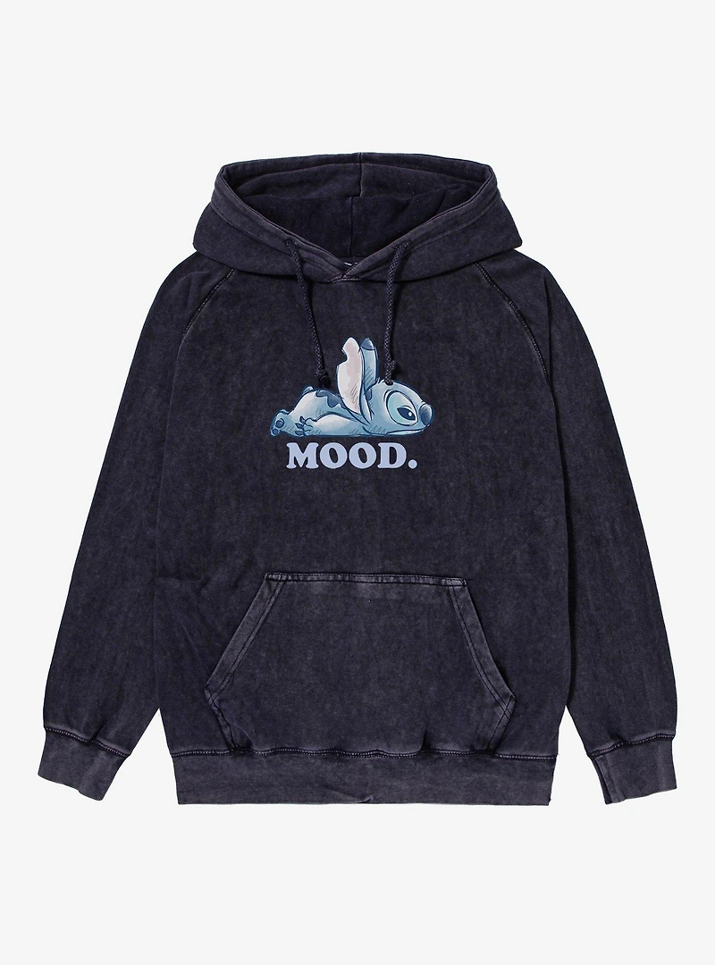 Disney Lilo & Stitch Mood Laying Down Mineral Wash Hoodie