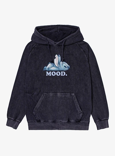 Disney Lilo & Stitch Mood Laying Down Mineral Wash Hoodie