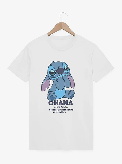 Disney Lilo & Stitch Ohana Means Family Cute T-Shirt