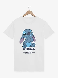 Disney Lilo & Stitch Ohana Means Family Cute T-Shirt