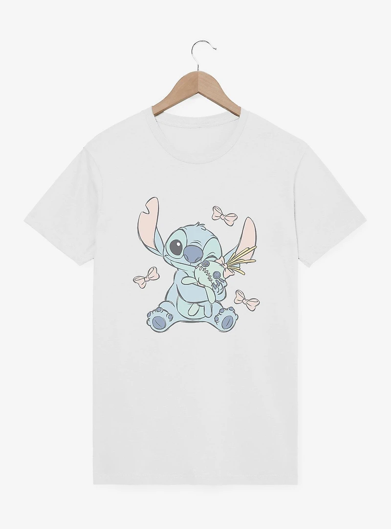 Disney Lilo & Stitch Bows And Hugs Dolly T-Shirt
