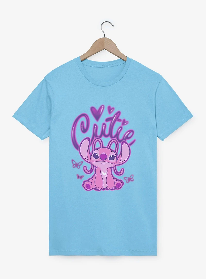 Disney Lilo & Stitch Cutie Spray Tag Angel T-Shirt