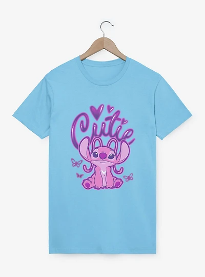 Disney Lilo & Stitch Cutie Spray Tag Angel T-Shirt