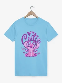 Disney Lilo & Stitch Cutie Spray Tag Angel T-Shirt