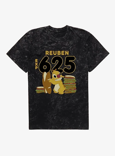 Disney Lilo & Stitch Reuben Experiment 625 Sandwiches Mineral Wash T-Shirt