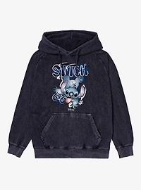 Disney Lilo & Stitch 626 Graffiti Handstand Vintage Mineral Washed Hoodie