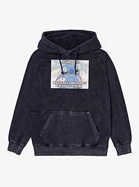 Disney Lilo & Stitch Feeling Cute Might Cause Chaos Meme Vintage Mineral Washed Hoodie