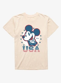 Disney Mickey Mouse USA Icon Mineral Wash T-Shirt