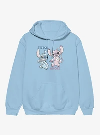Disney Lilo & Stitch Angel And Sketches Hoodie