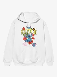 Disney Lilo & Stitch Aloha Life Flowers Hoodie