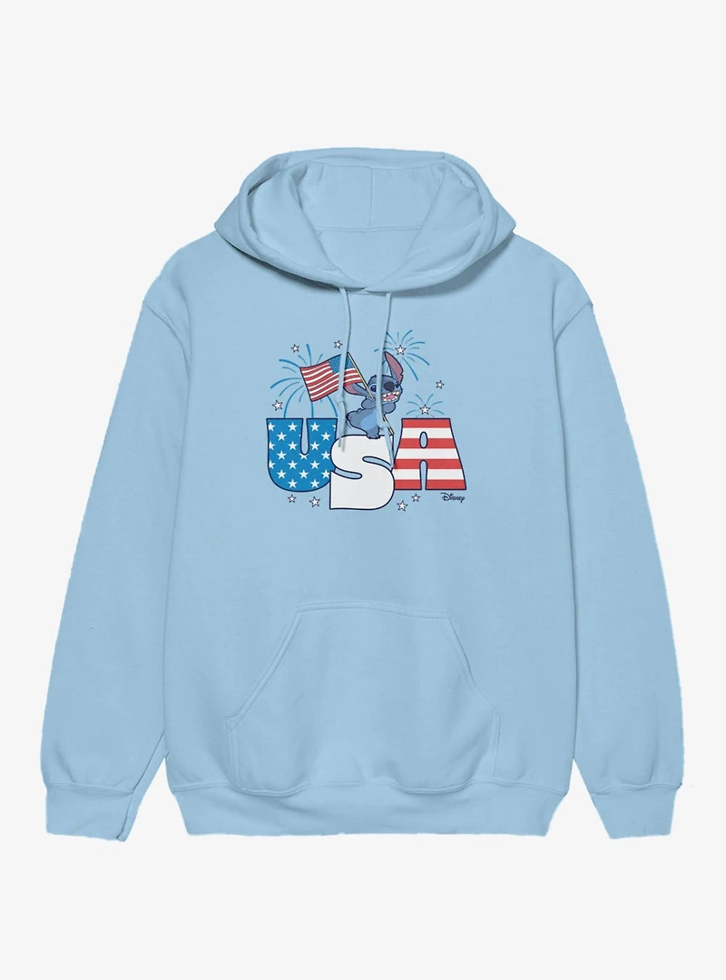 Disney Lilo & Stitch Fireworks 4th Of July Hoodie