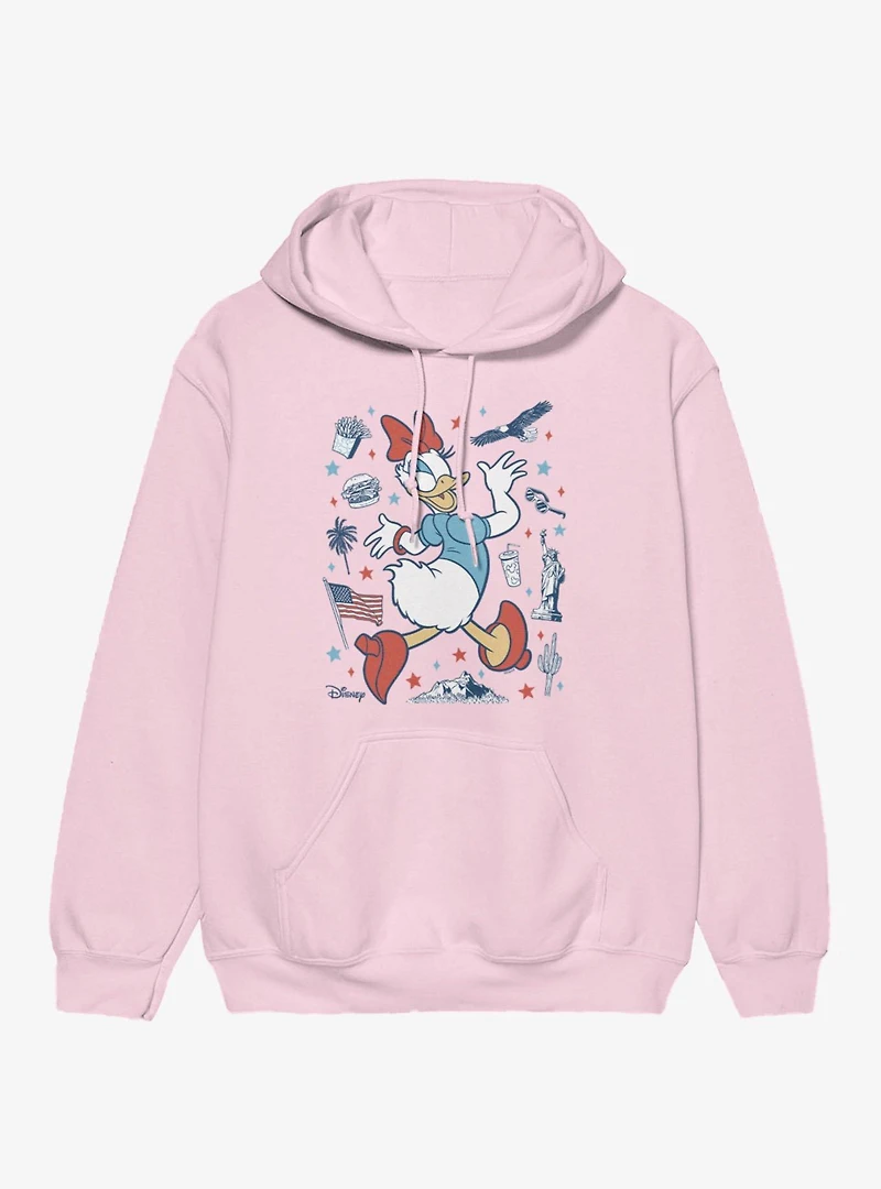 Disney Daisy Duck 4th Of July Walk Hoodie