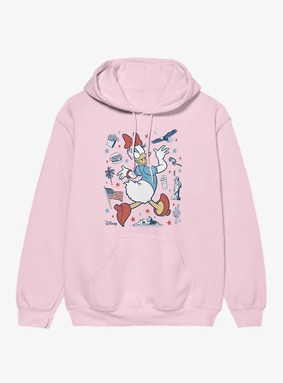 Disney Daisy Duck 4th Of July Walk Hoodie