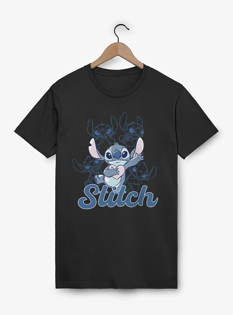 Disney Lilo & Stitch Hold Heart Sketches T-Shirt