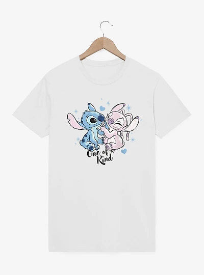 Disney Lilo & Stitch One Of A Kind Hand Hold Angel And T-Shirt