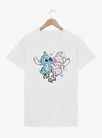 Disney Lilo & Stitch One Of A Kind Hand Hold Angel And T-Shirt