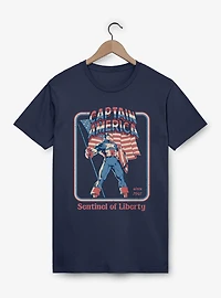 Marvel Captain America Retro Sentinel Of Libery Since 1941 T-Shirt