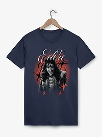 Stranger Things Eddie Stars Deawn Portrait T-Shirt