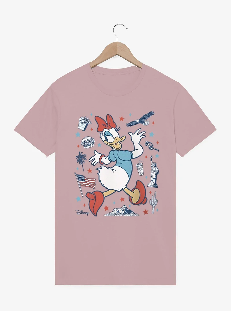Disney Daisy Duck 4th Of July Walk T-Shirt