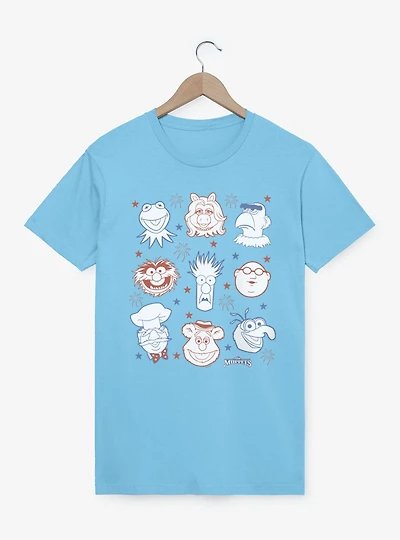 Disney Muppets Star Spangled Faces T-Shirt