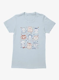 Disney Muppets Star Spangled Faces Womens T-Shirt