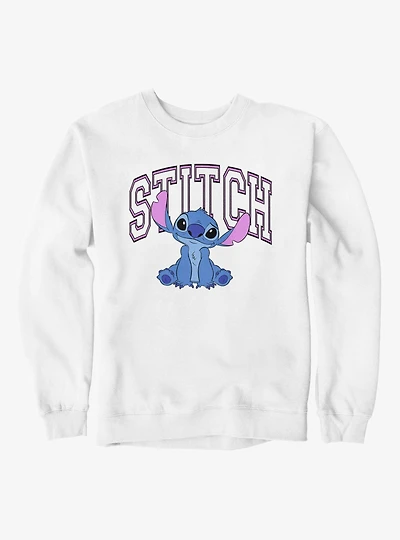 Disney Lilo & Stitch Collegiate Letters Sweatshirt