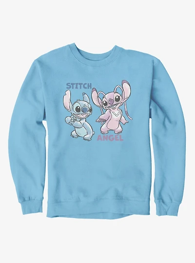 Disney Lilo & Stitch Angel And Sketches Sweatshirt