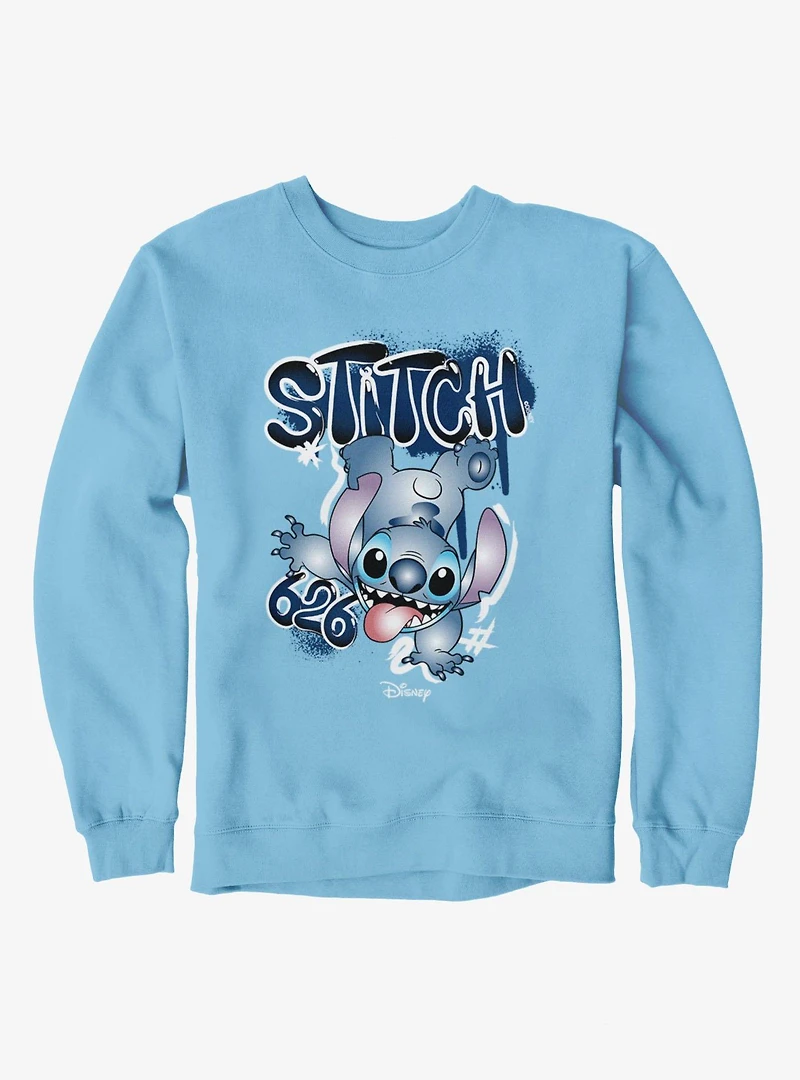 Disney Lilo & Stitch 626 Graffiti Handstand Sweatshirt