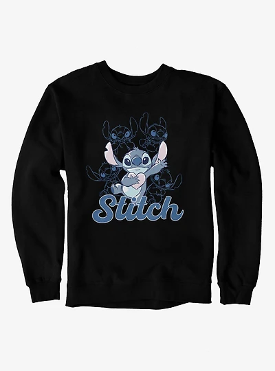Disney Lilo & Stitch Hold Heart Sketches Sweatshirt