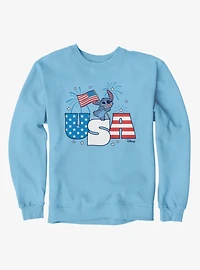 Disney Lilo & Stitch Fireworks 4th Of July Sweatshirt