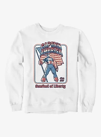 Marvel Captain America Retro Sentinel Of Libery Since 1941 Sweatshirt