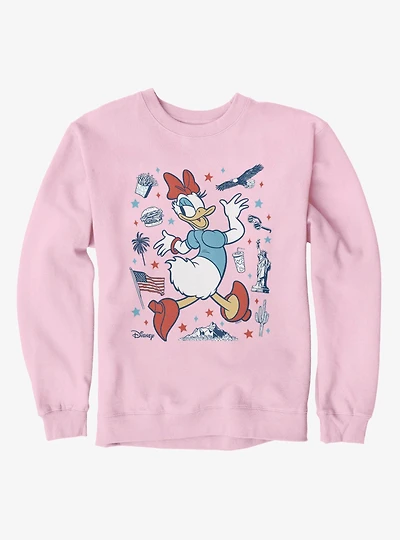 Disney Daisy Duck 4th Of July Walk Sweatshirt