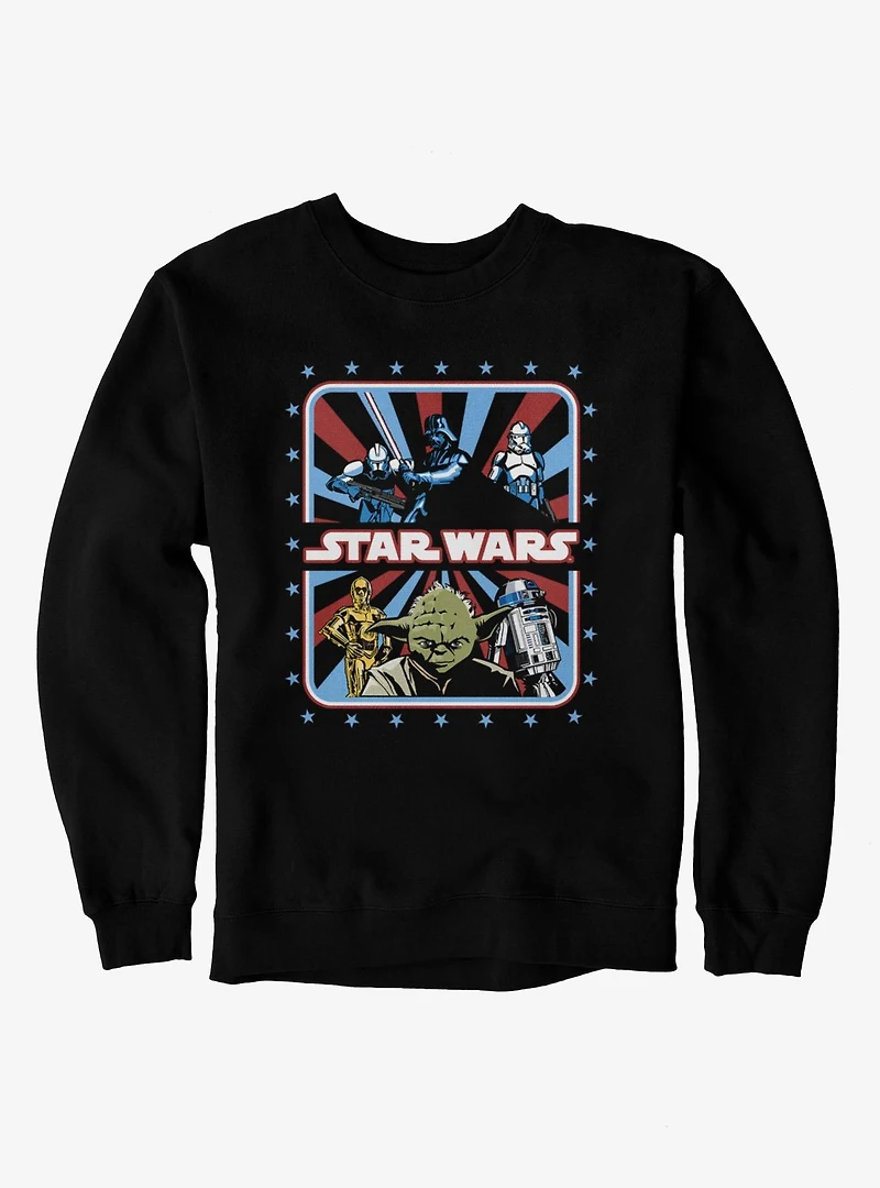 Star Wars Stars All Around & Stripes Sweatshirt