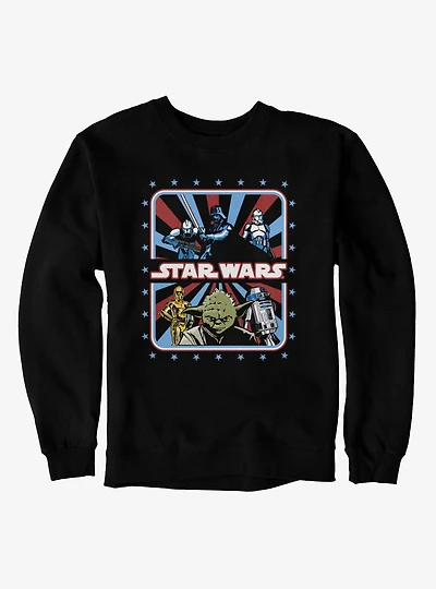 Star Wars Stars All Around & Stripes Sweatshirt