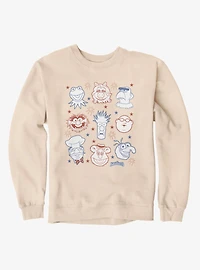 Disney Muppets Star Spangled Faces Sweatshirt