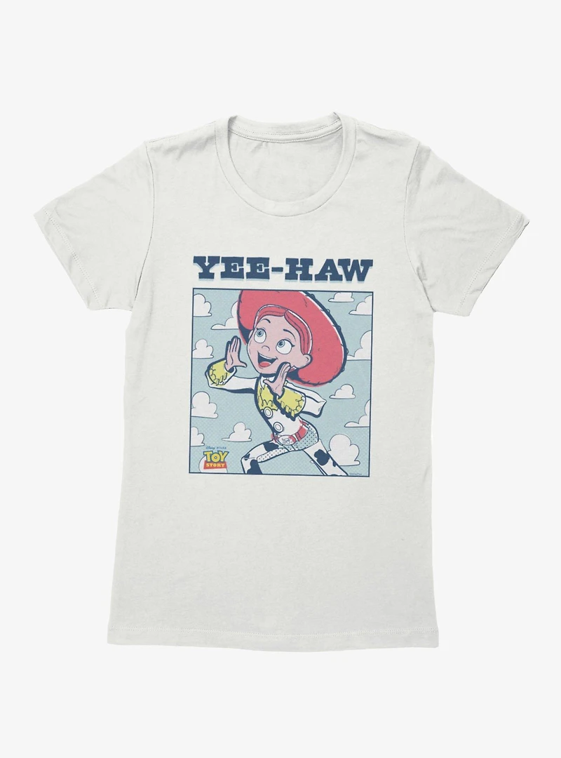 Disney Pixar Toy Story Yee-Haw Yell Cowgirl Jessie Womens T-Shirt