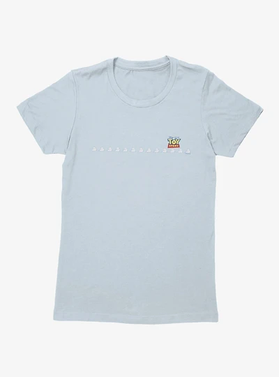 Disney Pixar Toy Story Classic Cloud Line Up Womens T-Shirt