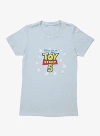 Disney Pixar Toy Story 5 Logo The Clouds Womens T-Shirt