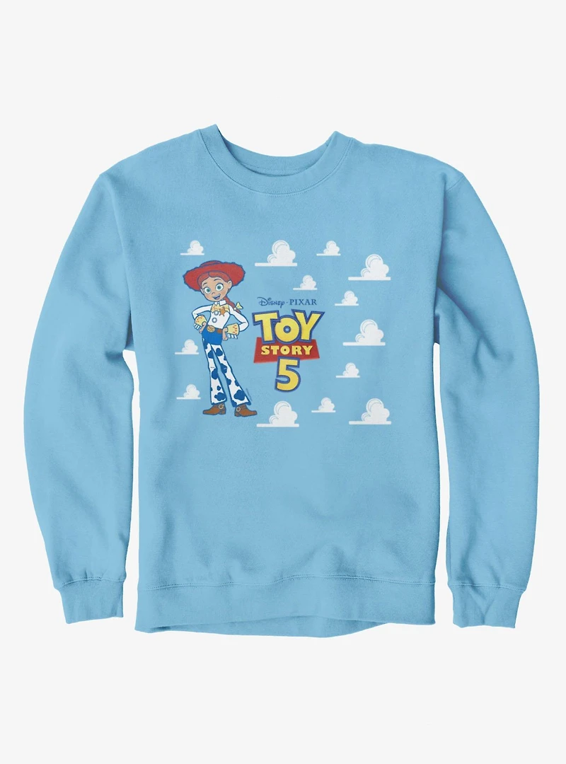 Disney Pixar Toy Story 5 Logo The Clouds Jessie Sweatshirt
