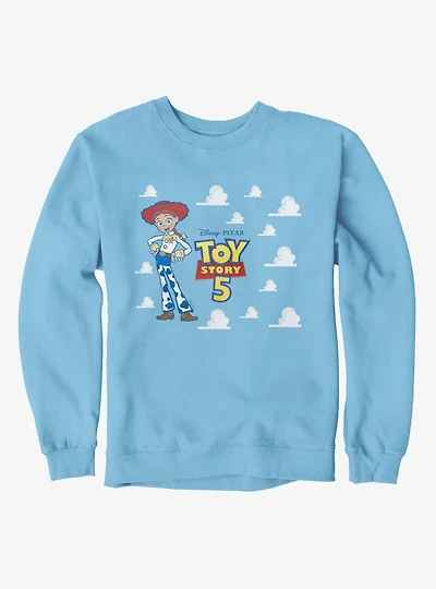 Disney Pixar Toy Story 5 Logo The Clouds Jessie Sweatshirt