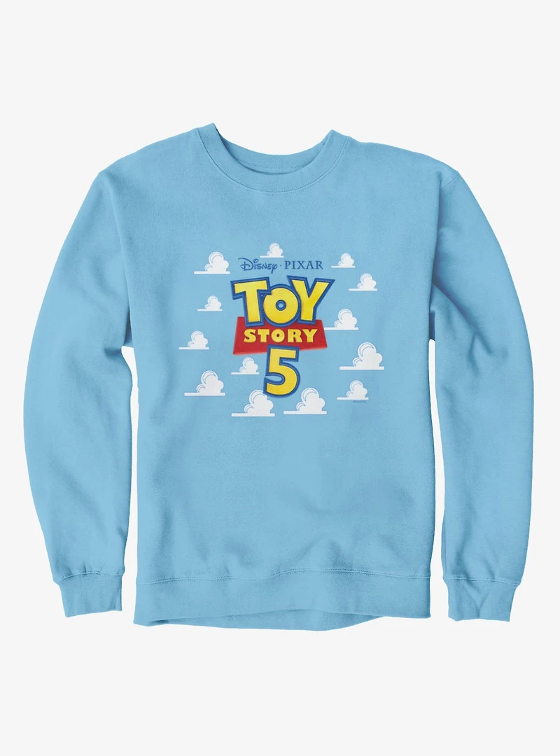 Disney Pixar Toy Story 5 Logo The Clouds Sweatshirt