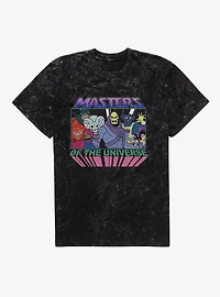 Masters Of The Universe Bad Guy Window Groupshot Mineral Wash T-Shirt